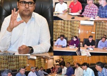 Commissioner SMC reviews preparations for Mela Kheer Bhawani & Eid-ul-Adha celebrations