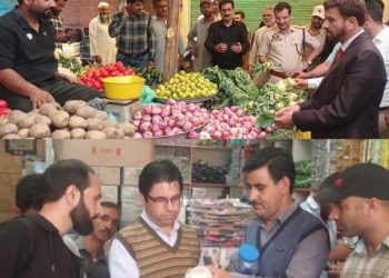 Ahead of Eid-ul-Adha, District Adim Kupwara intensifies market checking