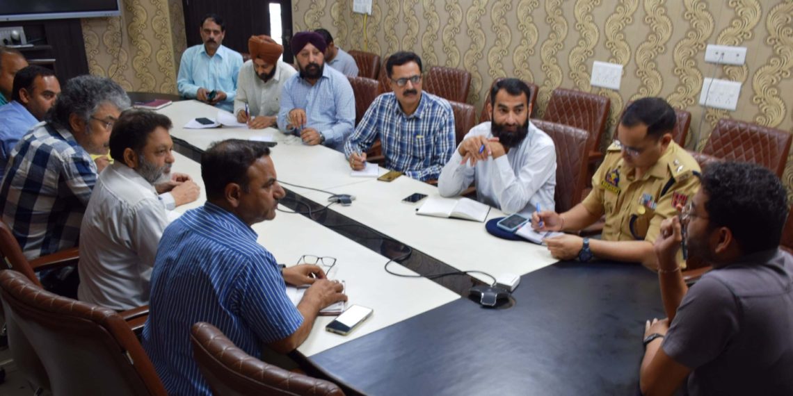 DC Jammu reviews Eid- Ul- Azha preparedness