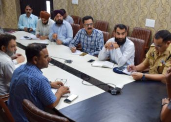 DC Jammu reviews Eid- Ul- Azha preparedness