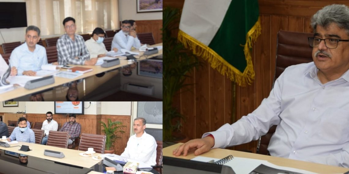 CS assesses promotion plans for Handicrafts, MSMEs in J&K