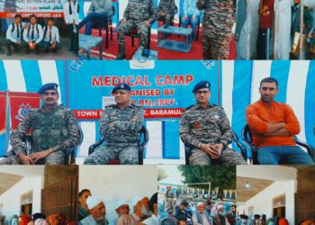 179 BN CRPF Organizes Successful Medical Camp in Dangerpora Zaingair, Benefiting Over 500 Residents