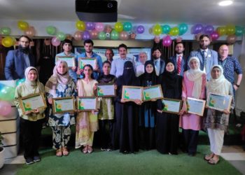 GVEI felicitates class 12th merit list students