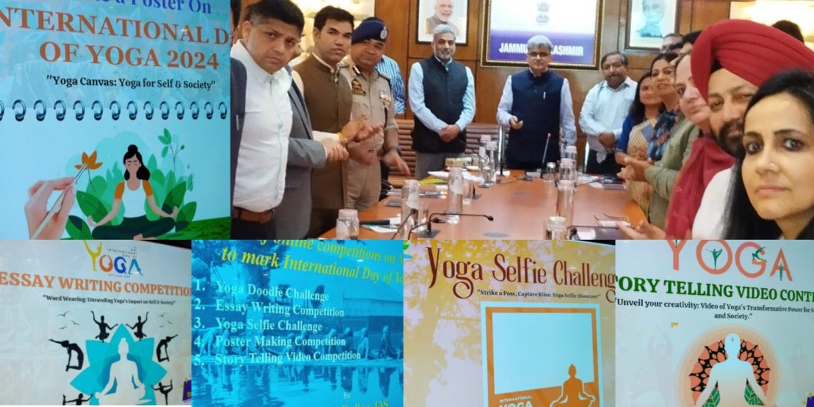 CS launches competitions on MyGov portal to mark ‘International Yoga Day’