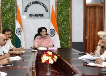 DC Udhampur finalizes arrangement for JKSSB Supervisor SWD written exam