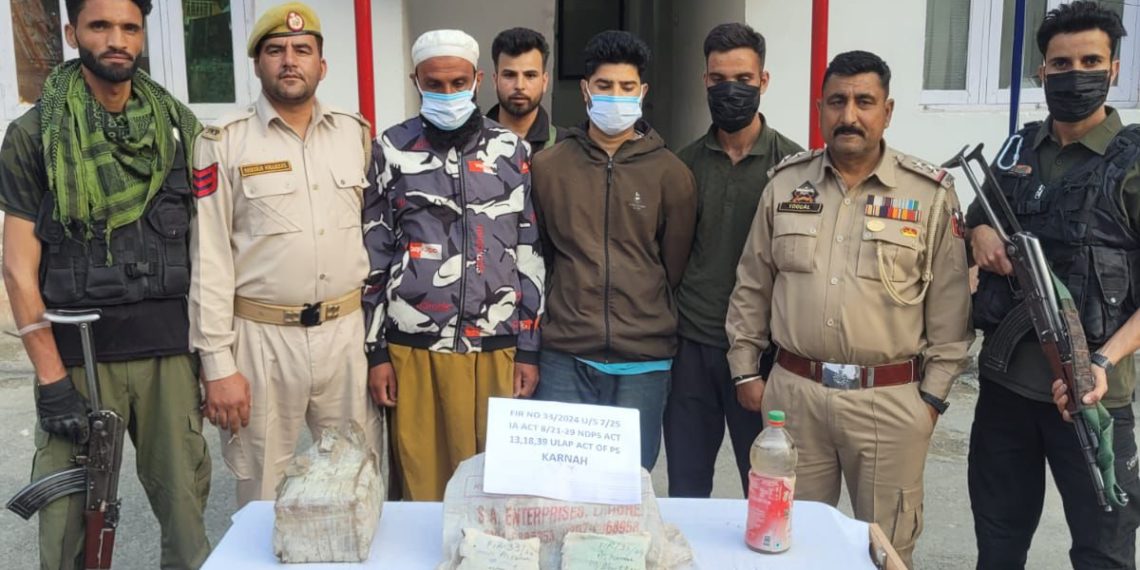 Narco-Terror Module Busted in Karnah, Kupwara