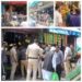 Police along with Civil administration intensifies Market Checking in Budgam