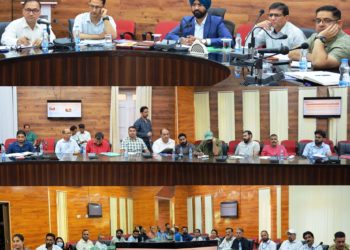 DC Doda chairs DLCC review meeting to curb Tobacco use in District
