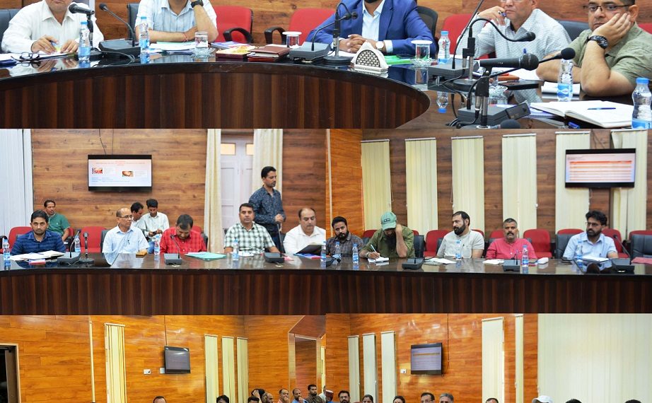 DC Doda chairs DLCC review meeting to curb Tobacco use in District