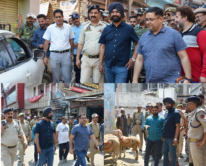 DC Doda conducts comprehensive market inspection ahead of Eid ul Azha