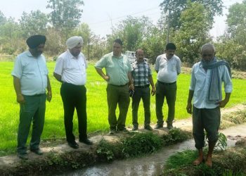 Director Agriculture Jammu reviews Kharif Crop preparedness at SM Farm Chinore