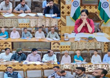 DDC Kupwara reviews progress on NH-701, RKCTC  project.