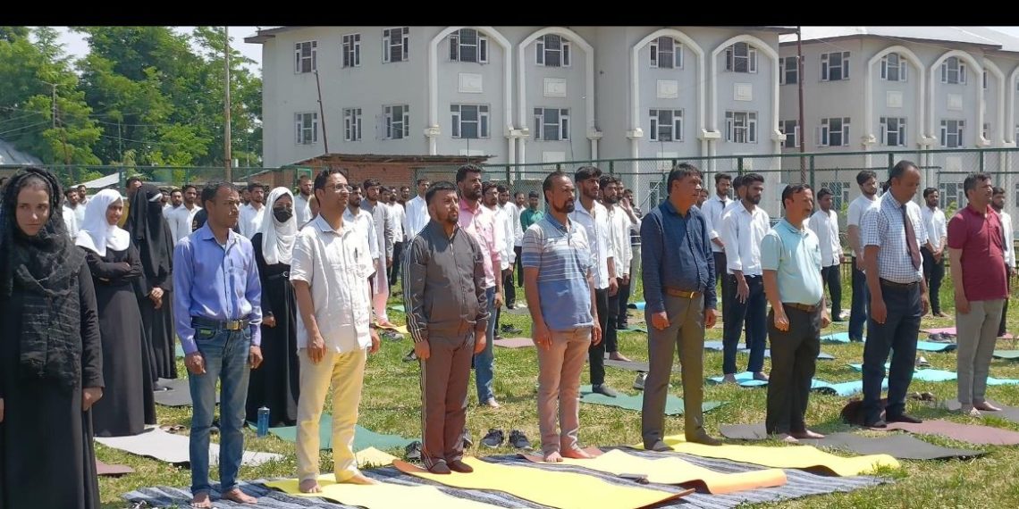 BJP Celebrates Yoga Across All 10 Districts of Kashmir