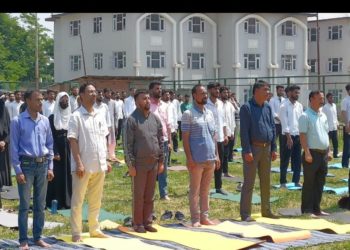 BJP Celebrates Yoga Across All 10 Districts of Kashmir