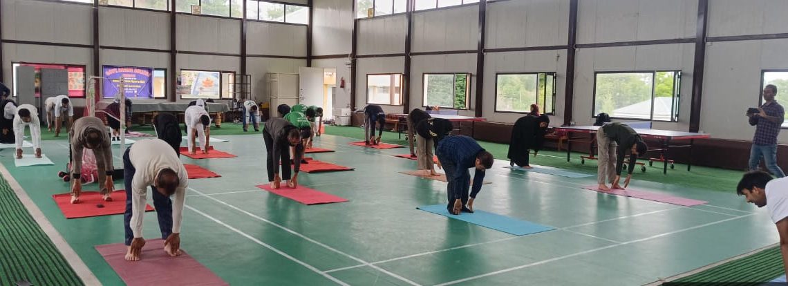 Yoga Day Celebrated at Govt. Degree College Magam