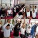 International Yoga Day Celebrated Near LOC at Model Higher Secondary School Sawjian