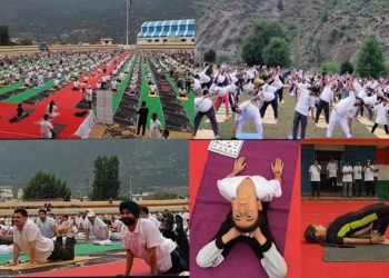International Yoga Day celebrated with enthusiasm, festivity across Jammu Division