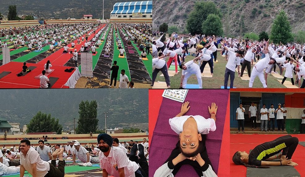 International Yoga Day celebrated with enthusiasm, festivity across Jammu Division