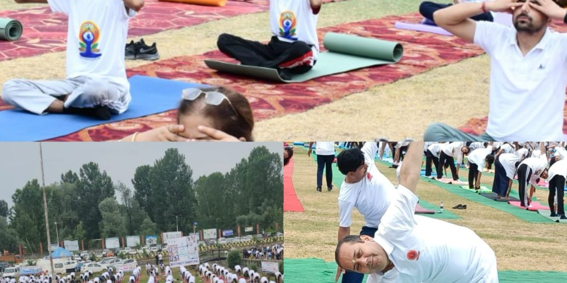 Youth Services and Sports Department Celebrates International Yoga Day Across J&K