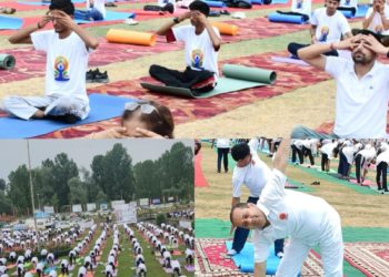 Youth Services and Sports Department Celebrates International Yoga Day Across J&K