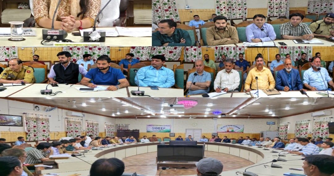 DC Kupwara reviews preparedness for Supervisor Recruitment Exam