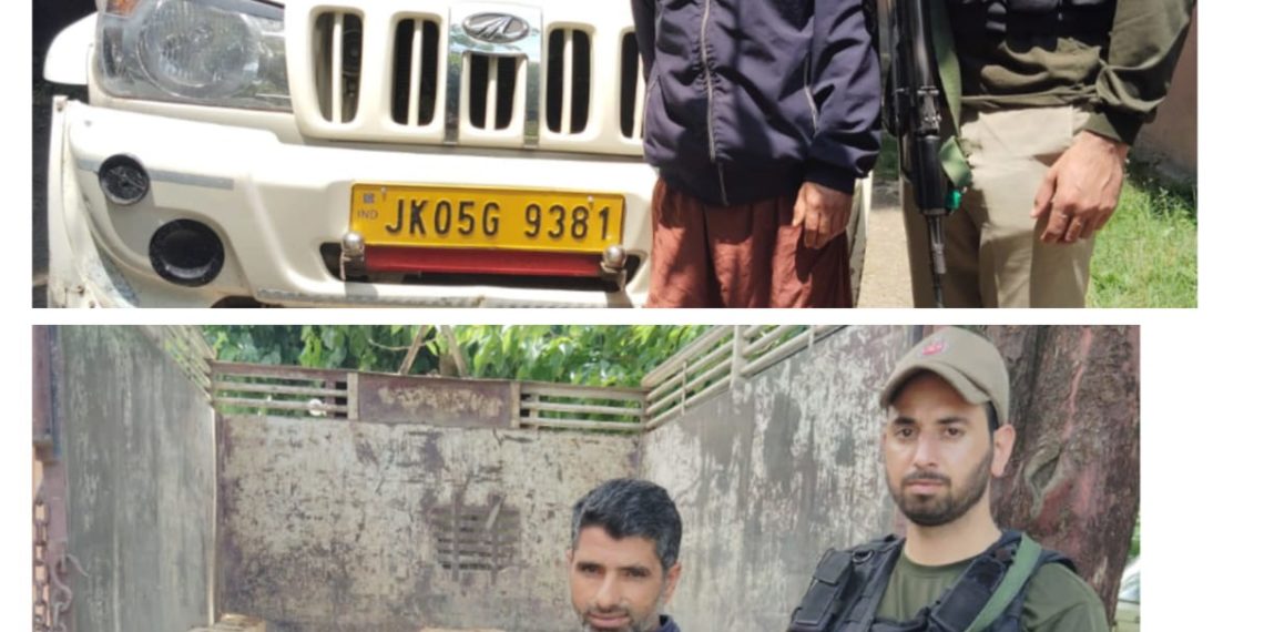 Police recovers illicit timber in Baramulla; accused arrested