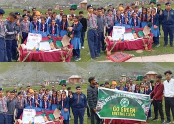 Bharat Scouts & Guides Camporee Tour at International Hostel Sonmarg.