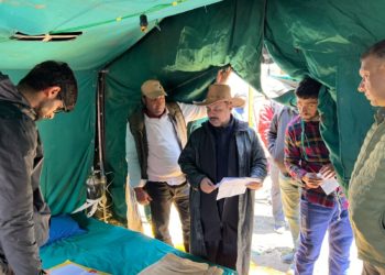 Shri Amarnath Ji Yatra-2024 DHSK conducts extensive tour along Pahalgam Axis, inspects healthcare facilities