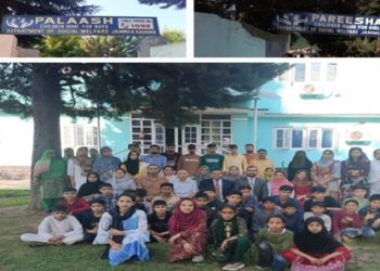 Justice Tashi visits Child Care Institutions “Palaash” and “Pareesha” at Nishat, Srinagar
