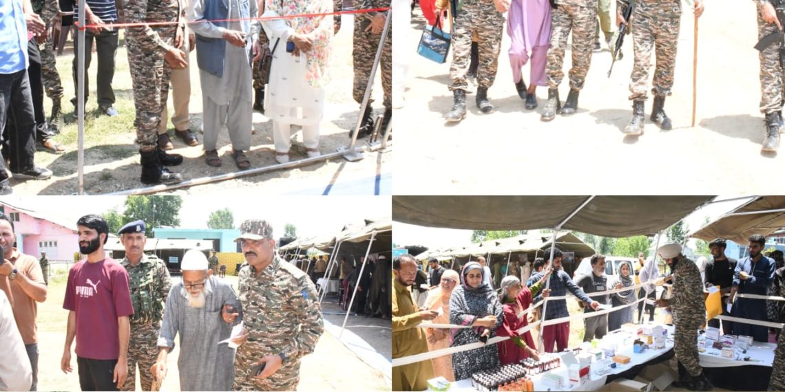 To connect with the local populous of Aloosa, Bandipora and to provide them