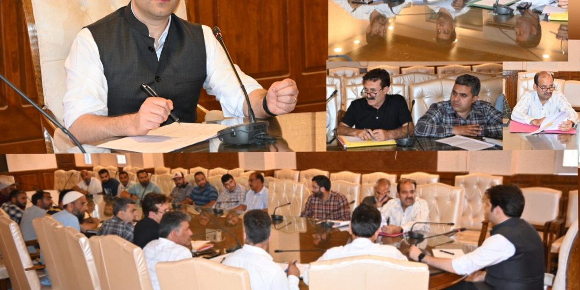 DC Kulgam reviews progress made on Transit Accommodations