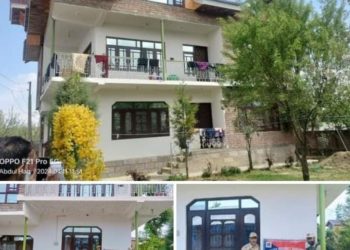 Police attaches illegal properties worth Rs. 22 Lacs, of notorious drug peddler in Kunzer Baramulla