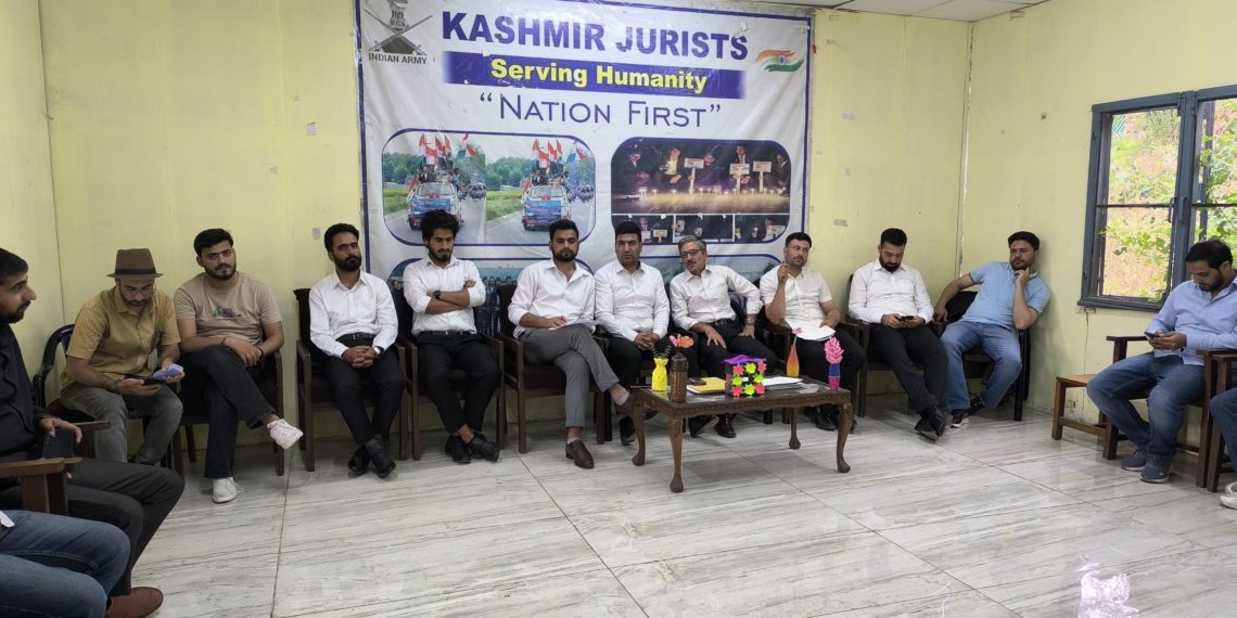 Kashmir Jurists Hold General Body Meeting to Address Advocate Welfare