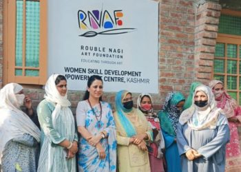 Rouble Nagi Art Foundation Opens a Skill Centre for Women in Saidpora Sopore