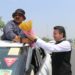 SANJAY-2024: First batch of Amarnath pilgrims received warmly by DC Srinagar at Panthachowk