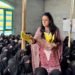 Sanitary Distribution Drive by Rouble Nagi Art Foundation at Madrassa Gurez