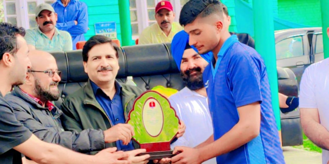 Director YSS Reviews Sports Activities at Gurez