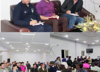 Secretary RDD reviews arrangements for SANJY at Baltal; exhorts officers to ensure quality services to pilgrims