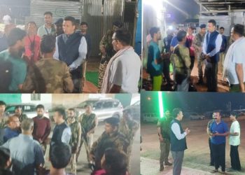 SANJY-2024 DC Srinagar undertook late night visit to Yatra Transit Camp at Pantha Chowk