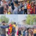 YOUTH CIVIL SOCIETY  OF KASHMIR MEMBERS WELCOME AMARNATH YATRIS AT PANTHA CHOWK BASE CAMP