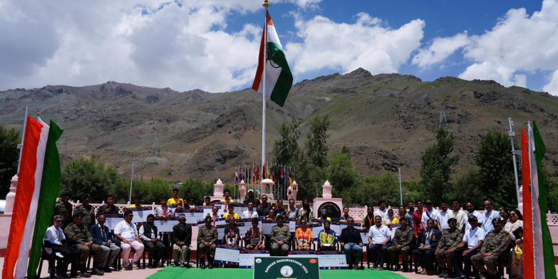 SARHAD SHAURYA THON AT DRAS ON 30 JUNE 2024