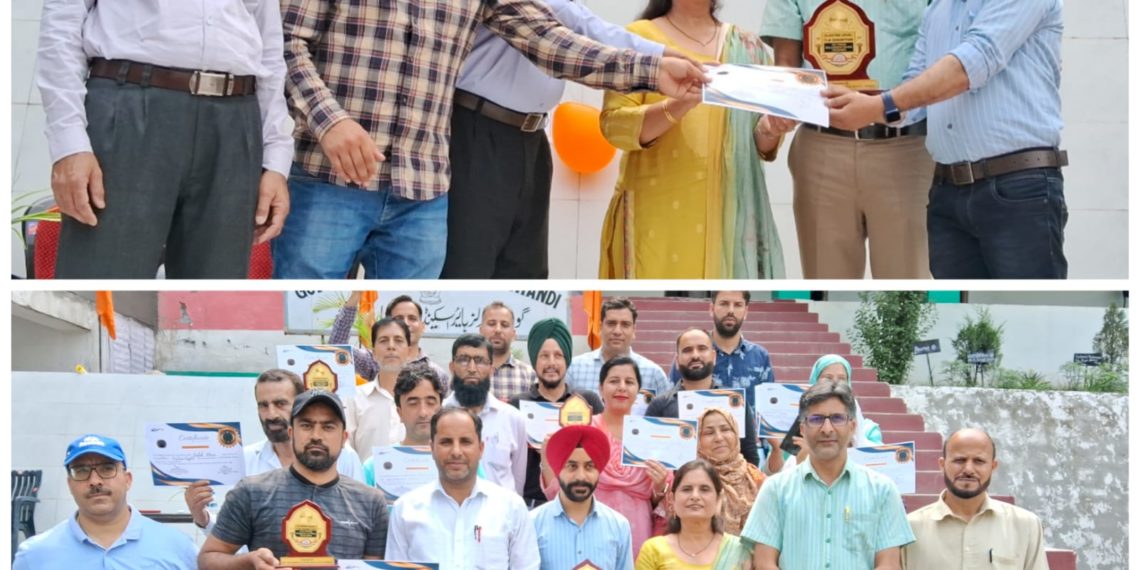 A Grand Felicitation Programme Celebrating Teacher Excellence
