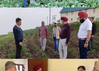 Director Agriculture Jammu concludes extensive 2-day tour of Ramban District