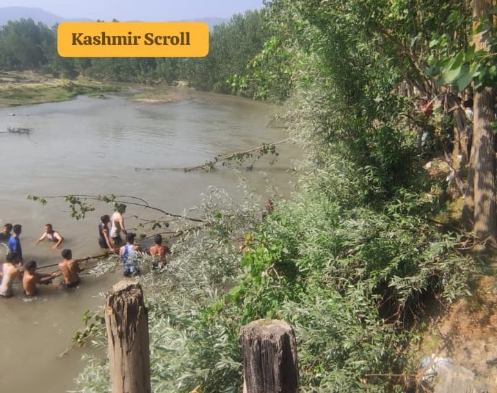 Youth drowns in nallah in Sopore