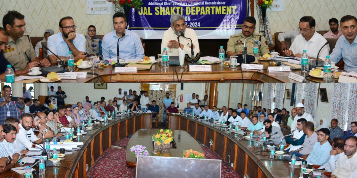Public Dabar at Srinagar Shaleen Kabra advocates greater coordination among departments to address public issues on priority