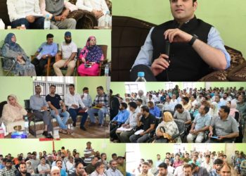 Block Diwas: DC Kulgam presides over grievances redressal camp at Devsar; gives patient hearing to public grievances