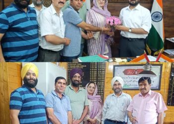Meeting with Deputy Commissioner of Budgam On July 4, 2024, a distinguished delegation from ASMEA and AEJAK