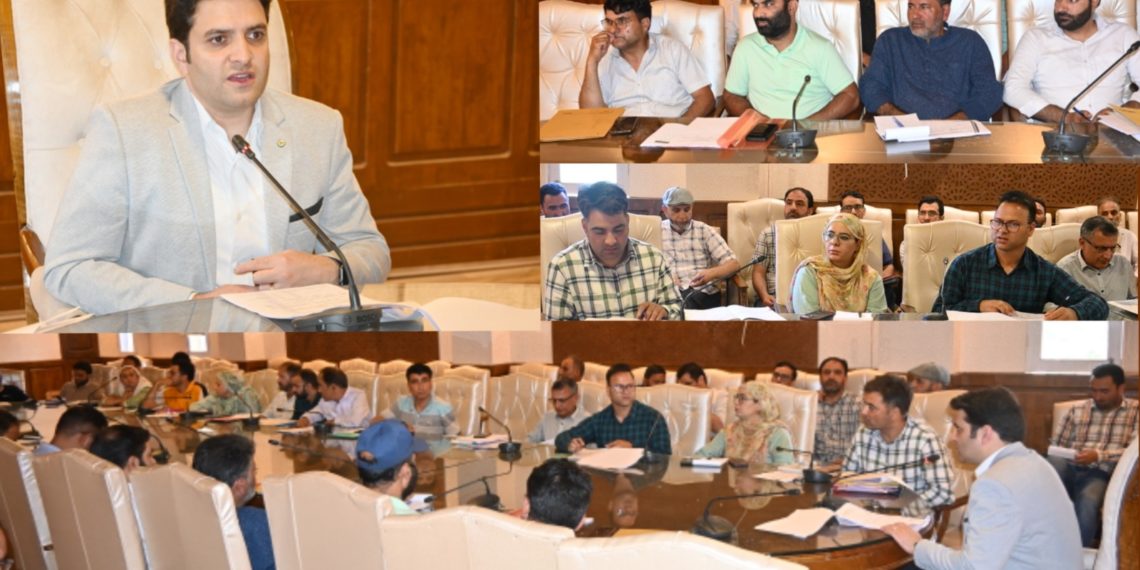 DDC Kulgam Reviews Performance Under District Good Governance Index for FY 2023-24