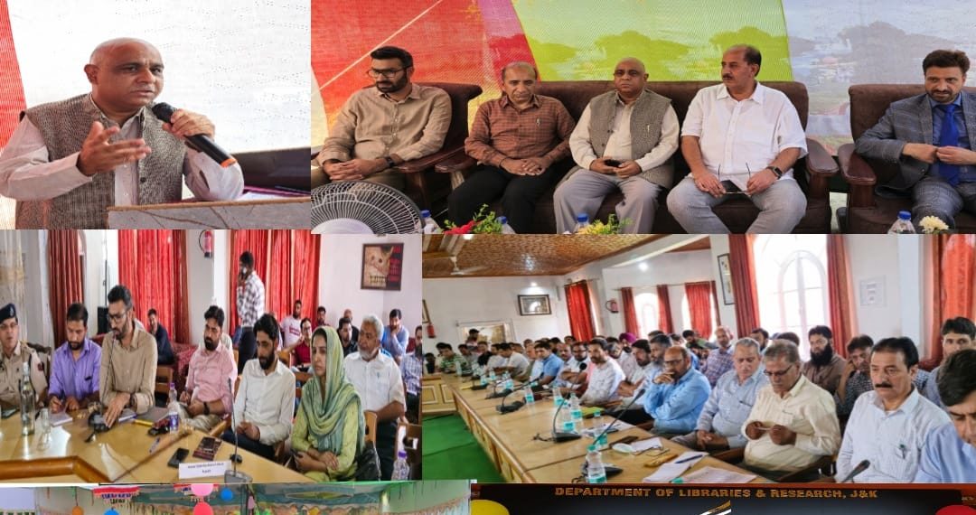Principal Secretary Culture, Suresh Kumar Gupta chairs Public Darbar at Handwara