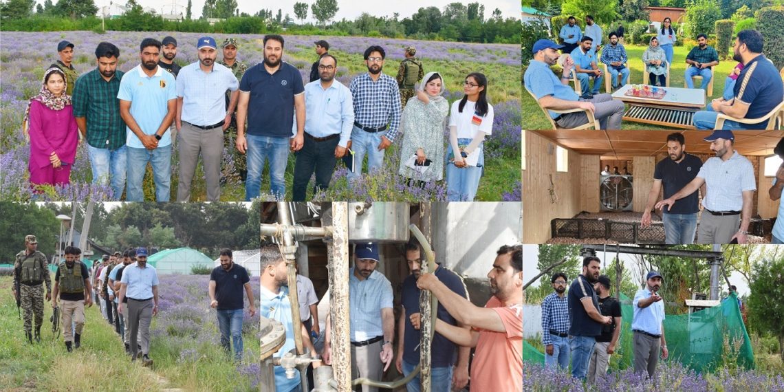 DDC Pulwama visits CSIR-IIIM, Field Station Pulwama